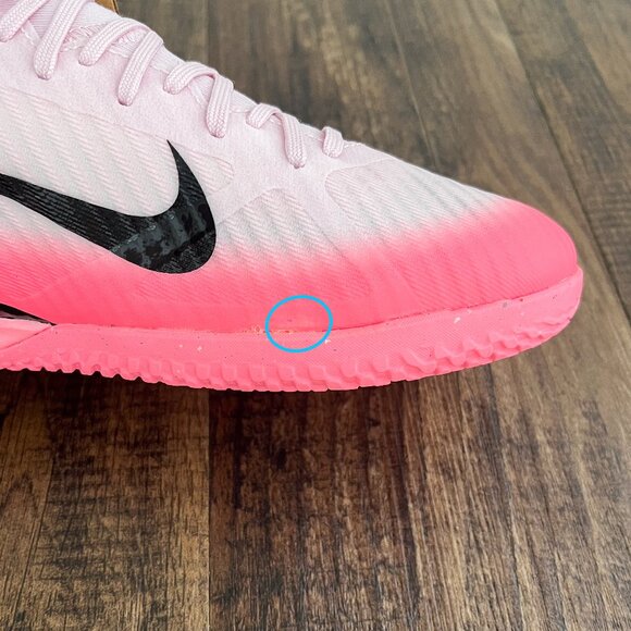 Nike Zoom Superfly 9 Academy IC Indoor Soccer Shoes DJ5627-601 Mens Size 10 Pink - Picture 7 of 15